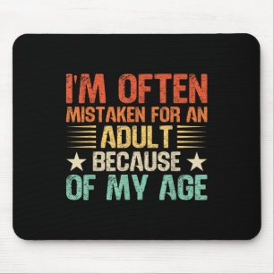 Ich bin oft für einen erwachsenen, sonnigen erwach mousepad