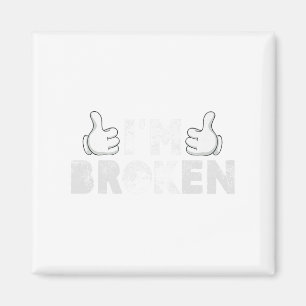 Ich bin okay, ich bin gebrochen Suizidverhütung Ps Magnet
