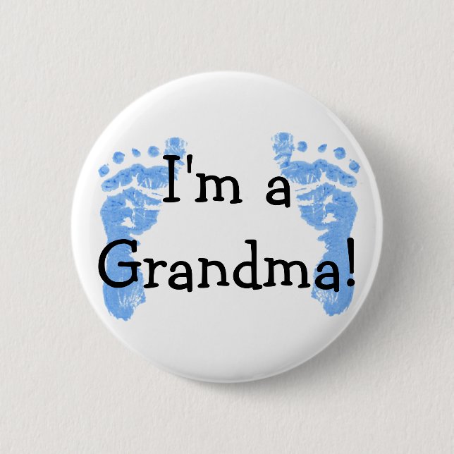 Ich bin Oma! Button (Vorderseite)