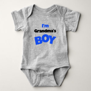 Ich bin Oma's Boy Baby Strampler