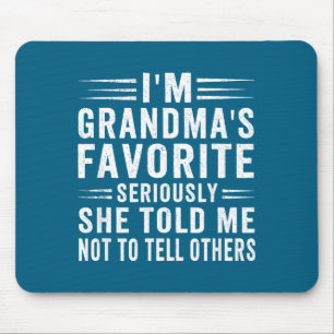 Ich bin Omas Lieblingshumor für Kinder Mousepad
