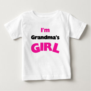 Ich bin Omas Mädchen Baby T-shirt