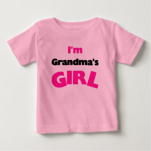 Ich bin Omas Mädchen Baby T-shirt