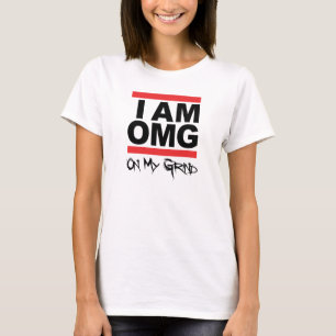 Ich bin OMG Spaghetti-Bügel T-Shirt
