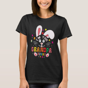 Ich bin Opa Bunny Matching Family Opa Ost T-Shirt