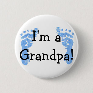 Ich bin Opa! Button