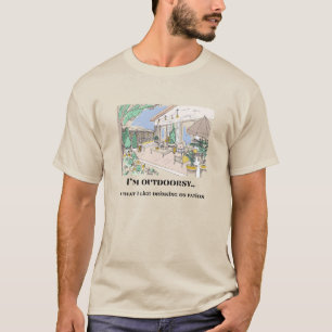 🌞 ich bin Outdoorsy... 🍹 T-Shirt
