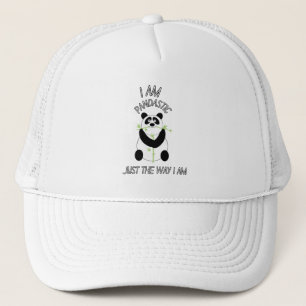 Ich bin pandastisch, so wie ich bin, süßer Panda Truckerkappe