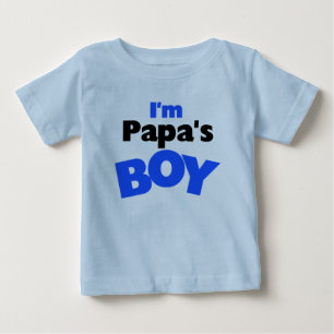 Ich bin Papas Junge Baby T-shirt