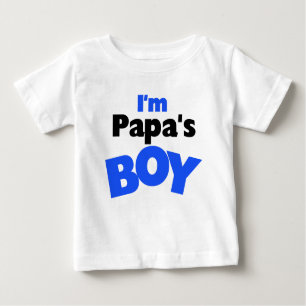 Ich bin Papas Junge Baby T-shirt