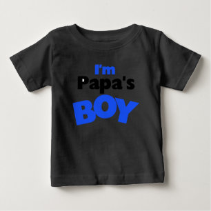 Ich bin Papas Junge Baby T-shirt