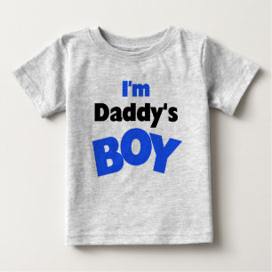 Ich bin Papys Junge Baby T-shirt