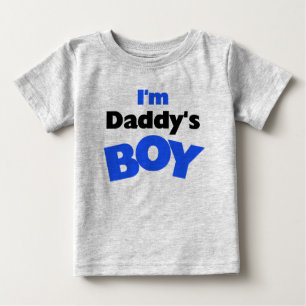 Ich bin Papys Junge Baby T-shirt