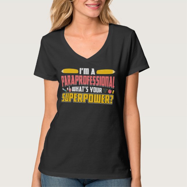Ich bin Paraprofi T-Shirt (Vorderseite)