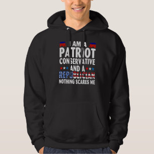 Ich bin Patriot-Konservativer und Republikaner Nic Hoodie