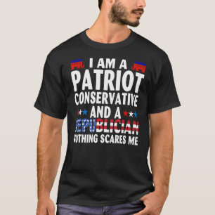 Ich bin Patriot-Konservativer und Republikaner Nic T-Shirt