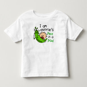 Ich bin Pea In A Pod Tante Kleinkind T-shirt