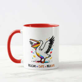 Ich bin Pelicute – Ich bin ein süßer Pelikan Beche Tasse
