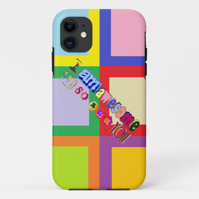 Ich bin Phantastisch und du auch Case-Mate iPhone Hülle (Rückseite)