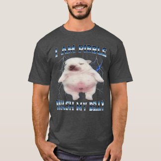 Ich bin Pibble, wasche meinen Bauch Lustiger Hund T-Shirt