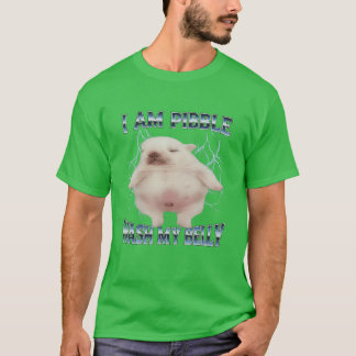 Ich bin Pibble, wasche meinen Bauch Lustiger Hund T-Shirt