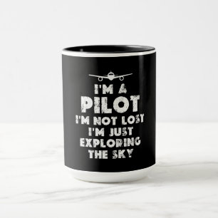 Ich bin Pilot Funny Tasse