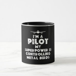 Ich bin Pilot Funny Tasse