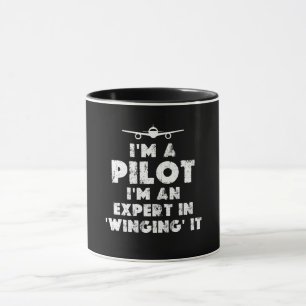 Ich bin Pilot Funny Tasse