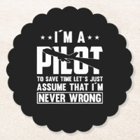 Ich bin Pilot, um Zeit Retten, ich habe nie Unrech