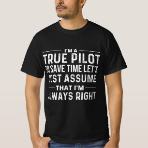 Ich bin Pilot - um Zeit retten, nehmen wir einfach T-Shirt