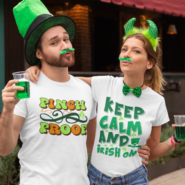 Ich bin Pinch Proof, der Grün trägt T-Shirt (Von Creator hochgeladen)