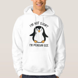 Ich bin Pinguin-Größe, Kurzer Tag der Mädchenbewer Hoodie