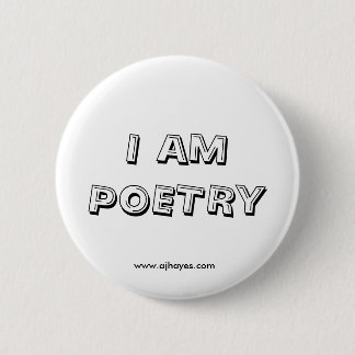 Ich bin Poesie-Knopf w/Website Button