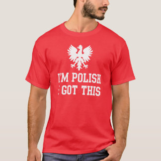 Ich bin Polnisches, das ich diesen lustigen T-Shirt