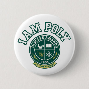Ich bin POLY Classic Button