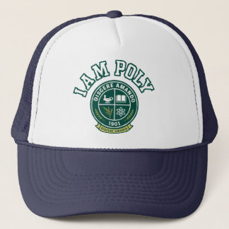 Ich bin POLY Trucker Hut Truckerkappe