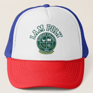 Ich bin POLY Trucker-Mütze Truckerkappe