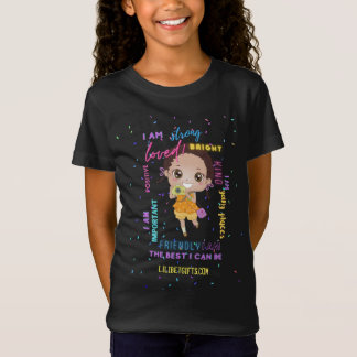 Ich BIN - Positive Black Brown Girl Affirmations T-Shirt