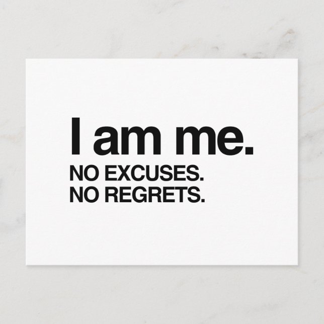 ICH BIN POSTKARTE (Vorderseite)