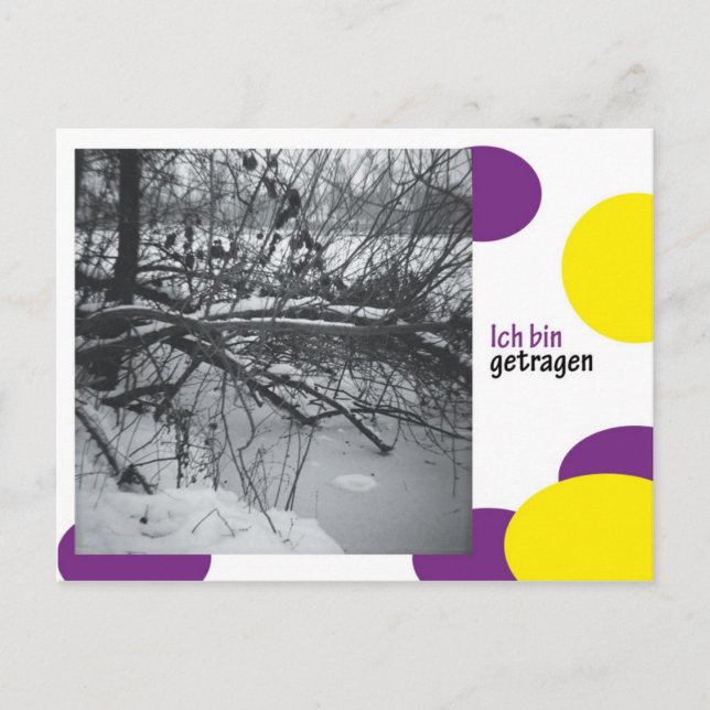 ich bin postkarte (Vorderseite)