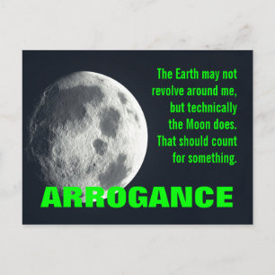 Ich bin praktisch der Mittelpunkt des Universums Postkarte