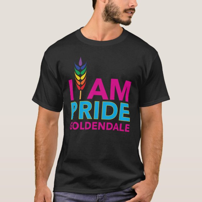 ICH BIN PRIDE Goldendale Dark T - Shirt (Vorderseite)