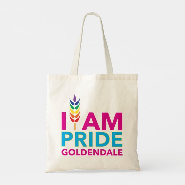 ICH BIN PRIDE Goldendale Tote Bag Tragetasche (Rückseite)