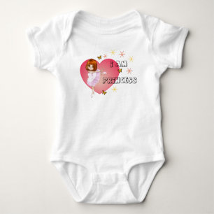 Ich bin Prinzessin Baby Strampler