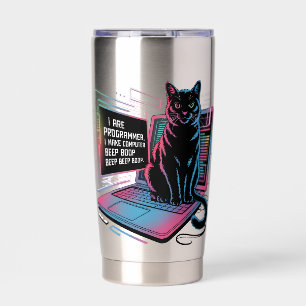 Ich bin Programmierer, ich lasse Computer BEEP BOO Thermobecher