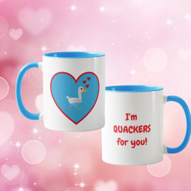 Ich bin Quackers für dich Tasse (Von Creator hochgeladen)