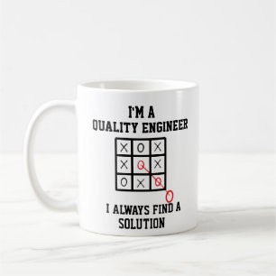 Ich bin Qualitätsingenieur und finde immer eine Lö Kaffeetasse