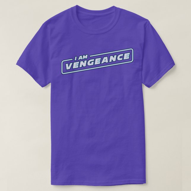 Ich bin Rache T-Shirt (Design vorne)