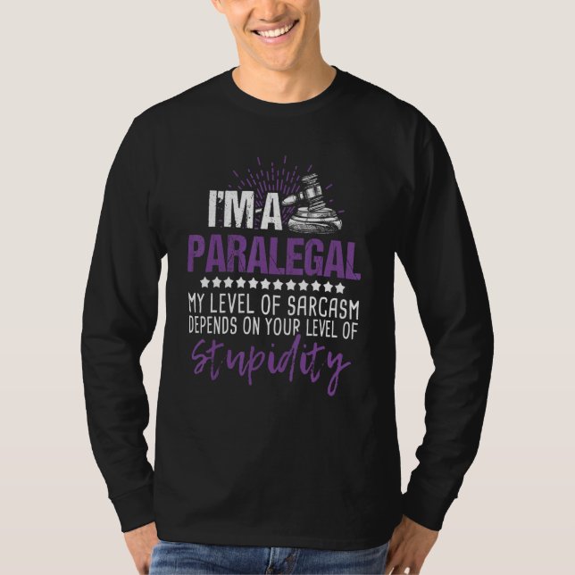 Ich bin Rechtsanwältin T-Shirt (Vorderseite)