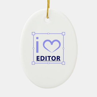 Ich bin Redakteurin Keramik Ornament